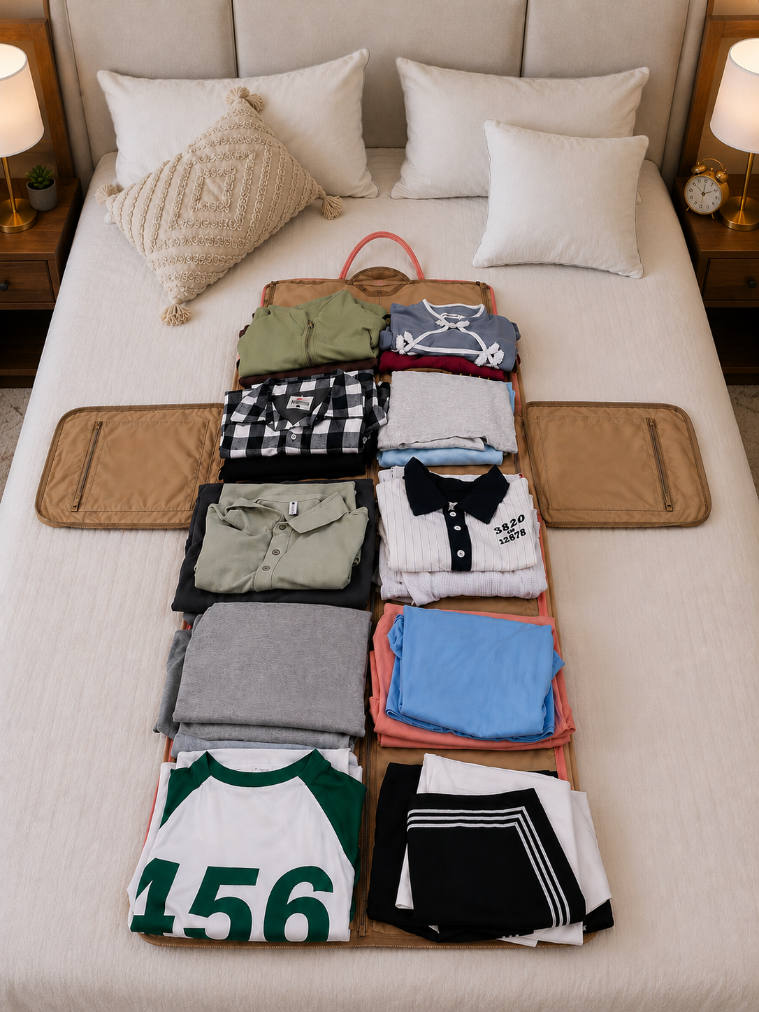Housse porte-habits Dolcetrip pour voyage professionnel