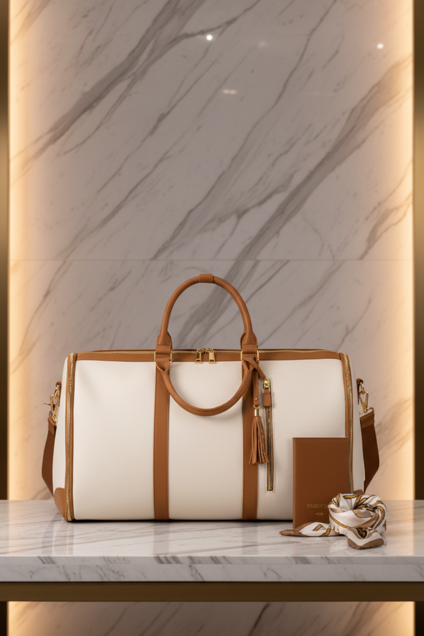 Porte-habits Dolcetrip coloris Beige fermé